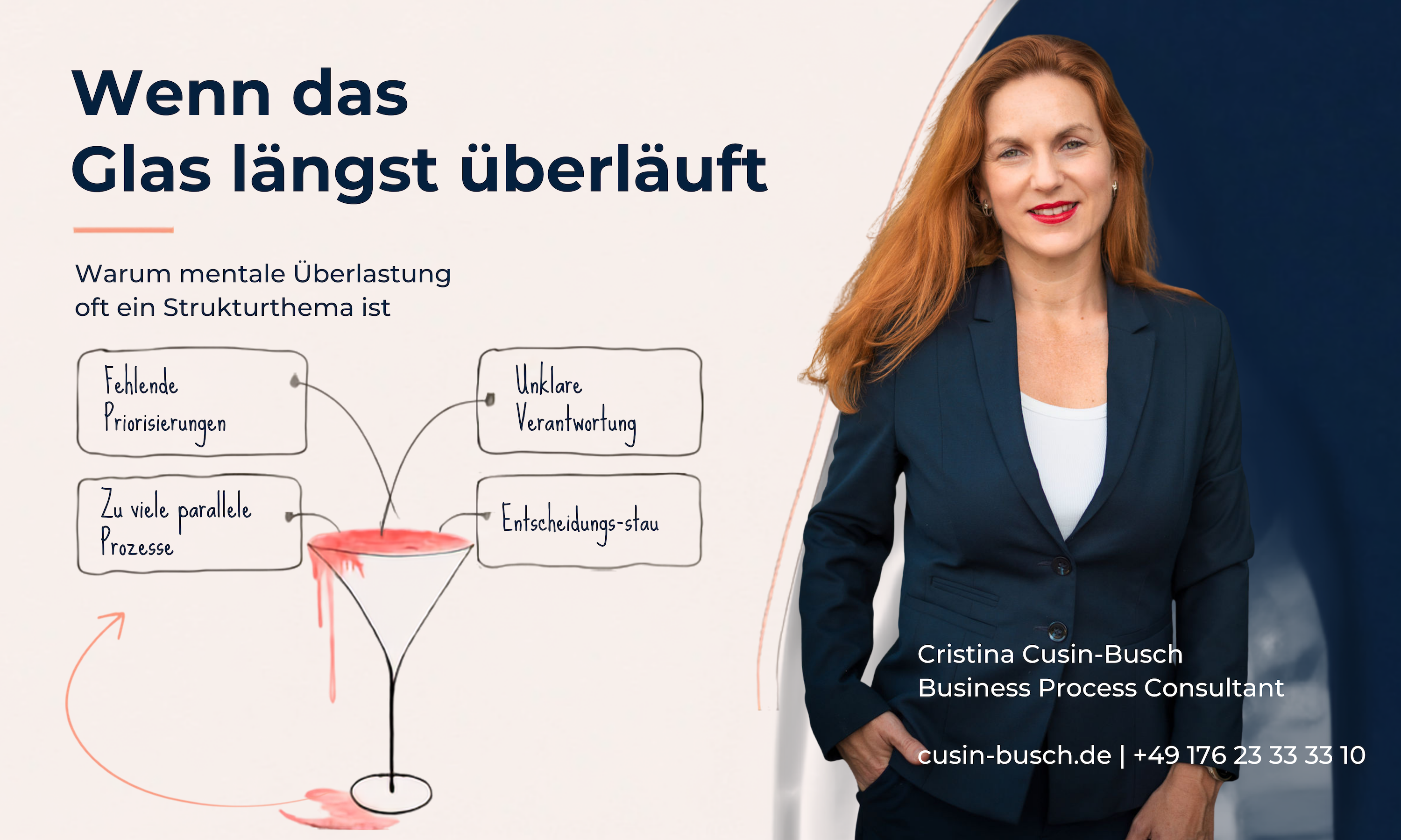 Wenn der Becher längst überläuft – warum mentale Überlastung oft ein Strukturthema ist